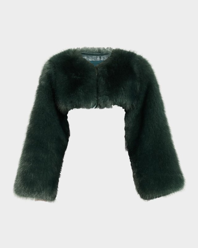 Faux Fur Short Jacket